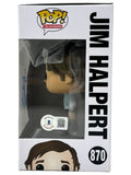 John Krasinski Signed The Office Jim Halpert Funko Pop 870 Autograph Beckett COA