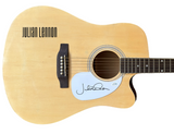 Julian Lennon Signed Autograph Full Size Acoustic Guitar John’s Son ACOA COA