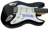 Frankie 'Kash' Waddy Signed Electric Guitar BOOTSY'S RUBBER BAND Funkadelic COA