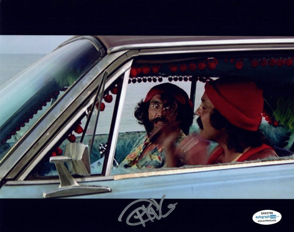 Tommy Chong Signed Autograph 8x10 Photo CHEECH AND CHONG Up In Smoke ACOA COA