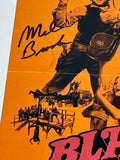 Mel Brooks Signed Autograph Blazing Saddles 11x17 Movie Poster Photo Beckett COA