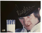 Malcolm McDowell Signed Autograph A CLOCKWORK ORANGE 11x14 Photo Beckett COA