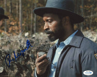 ROB MORGAN Signed STRANGER THINGS Autographed 8x10 Photo Officer Powell ACOA COA