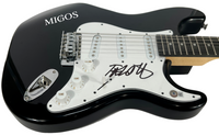 Takeoff MIGOS Signed Autograph Electric Guitar Hip Hop Rapper Beckett COA