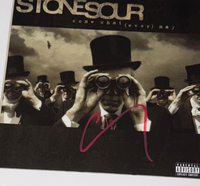 COREY TAYLOR Signed Autograph STONE SOUR Come What(ever) May CD Framed BAS COA