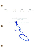 Oscar Isaac Signed Dune (2021) Autograph Movie Script Full Screenplay COA