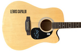 Lewis Capaldi Signed Autograph Full Size Acoustic Guitar Singer Beckett COA