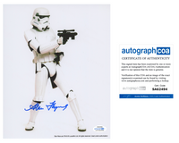 ALAN FLYNG Signed STAR WARS Autographed 8x10 Photo Empire Strikes Back ACOA COA