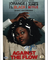 Danielle Brooks Signed 11x14 Photo Orange is The New Black Autograph Beckett COA