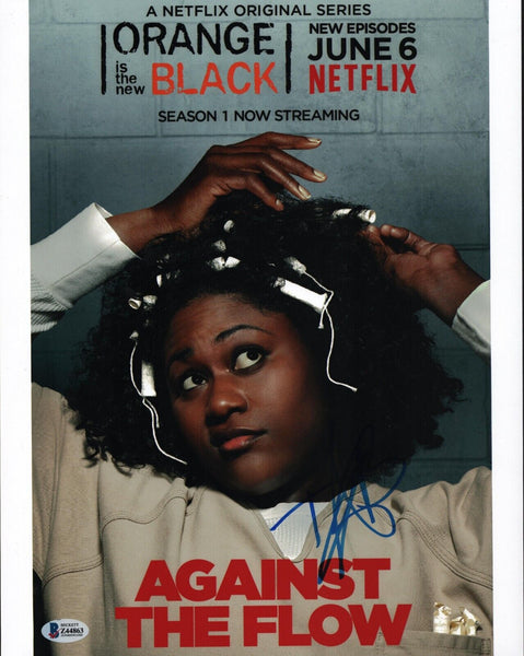 Danielle Brooks Signed 11x14 Photo Orange is The New Black Autograph Beckett COA