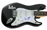Pete Best THE BEATLES Signed Autograph Electric Guitar Fifth Beatle Beckett COA