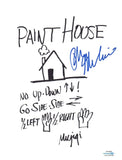 Ralph Macchio Signed Autograph The Karate Kid Paint House 8.5x11 Print ACOA COA