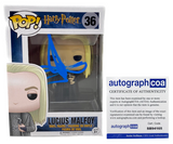 Toby Jones & Jason Isaacs Signed Autograph Funko Pop Lot ACOA COA