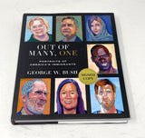 GEORGE W BUSH SIGNED OUT OF MANY, ONE FIRST 1ST EDITION HARDCOVER BOOK BAS COA