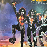 Gene Simmons Signed KISS Destroyer Vinyl Record Album Cover Autograph BAS COA
