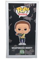 Dan Harmon Signed Rick and Morty Funko Pop Weaponized Morty 173 Autograph BAS