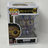 QUAVO Signed MIGOS Funko Pop! Rocks Figure #109 Autograph Rapper Beckett COA