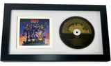 KISS BAND Signed Autograph DESTROYER CD Framed Gene Simmons Paul Stanley BAS COA