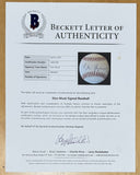 Elon Musk Signed Autograph MLB Baseball SpaceX Tesla Twitter Beckett COA