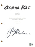Ralph Macchio Signed Autograph Cobra Kai Episode Script 'King Cobra' Beckett COA