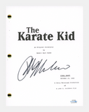 Ralph Macchio THE KARATE KID Signed Autographed Movie Script Screenplay ACOA COA