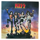 Gene Simmons Signed KISS Destroyer Vinyl Record Album Cover Autograph BAS COA