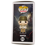David Harbour Signed Hopper Funko Pop #512 Stranger Things Autograph Beckett COA