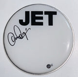 Chris Cester Signed JET Band Autograph 10" Drumhead Get Born Beckett COA