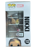 Ginger Gonzaga Signed She Hulk Funko Pop Nikki 1133 Marvel Autograph Beckett COA