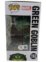 Willem Dafoe Signed Autograph Spider-Man Green Goblin Funko Pop 1168 Beckett COA