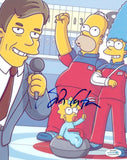 Bob Costas Signed Autograph 8x10 Photo THE SIMPSONS Announcer Olympics ACOA COA