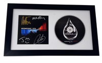 MIDNIGHT OIL Band Signed Autographed RESIST CD Framed Display All 4 ACOA COA