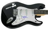 Henry Diltz Signed Electric Guitar Woodstock '69 Photographer The Doors BAS COA