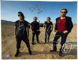 Mana Band Signed Autograph 16x20 Photo Poster Fher Olvera x4 Beckett COA