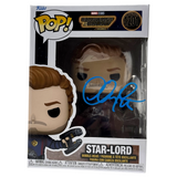 Chris Pratt Signed Star-Lord Funko Pop Guardians of The Galaxy Autograph Beckett