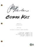 Ralph Macchio Signed Autograph Cobra Kai Counterbalance Episode Script BAS COA