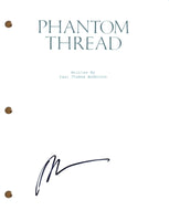 Paul Thomas Anderson Signed Phantom Thread Autograph Movie Script Screenplay COA