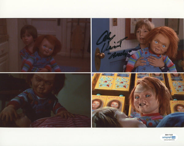 Alex Vincent Signed 8x10 Photo CHILD'S PLAY Autograph Chucky Horror ACOA COA