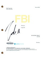 Zeeko Zaki "FBI" Signed Autograph Full Pilot Episode Script TV Screenplay COA