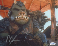 PAUL SPRINGER Signed STAR WARS Autograph 8x10 Photo Return of The Jedi ACOA COA