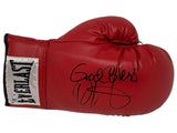 Denzel Washington Signed Boxing Glove The Hurricane Rubin Carter Autograph BAS