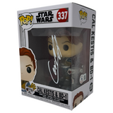 Cameron Monaghan Signed CAL KESTIS & BD-11 Funko Pop #337 Autograph Beckett COA