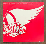 Steven Tyler Signed Autograph AEROSMITH Greatest Hits Vinyl Record Album BAS COA