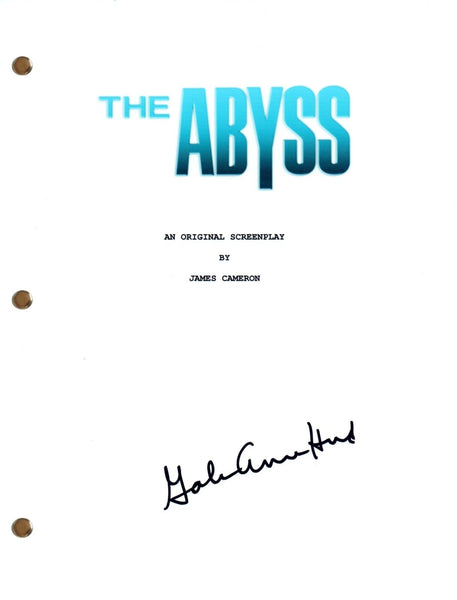 Gale Anne Hurd The Abyss Signed Autograph Movie Script Screenplay Producer COA