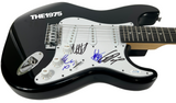 THE 1975 Signed Electric Guitar Complete Band Matty Healy x4 Autograph ACOA COA