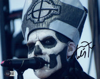 Tobias Forge GHOST Signed Autograph 8x10 Photo Papa Emeritus Band Beckett COA