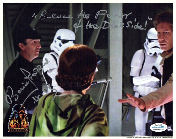 Barrie Holland STAR WARS Signed Autograph 8x10 Photo Return of The Jedi ACOA COA