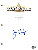 Jon Voight NATIONAL TREASURE Signed Autographe Movie Script Screenplay BAS COA