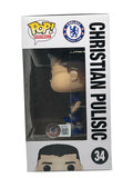 Christian Pulisic Signed Funko Pop Chelsea Football Club Autograph Beckett COA