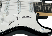 Johnny Mathis Signed Autograph Electric Guitar Chances Are Misty Singer ACOA COA